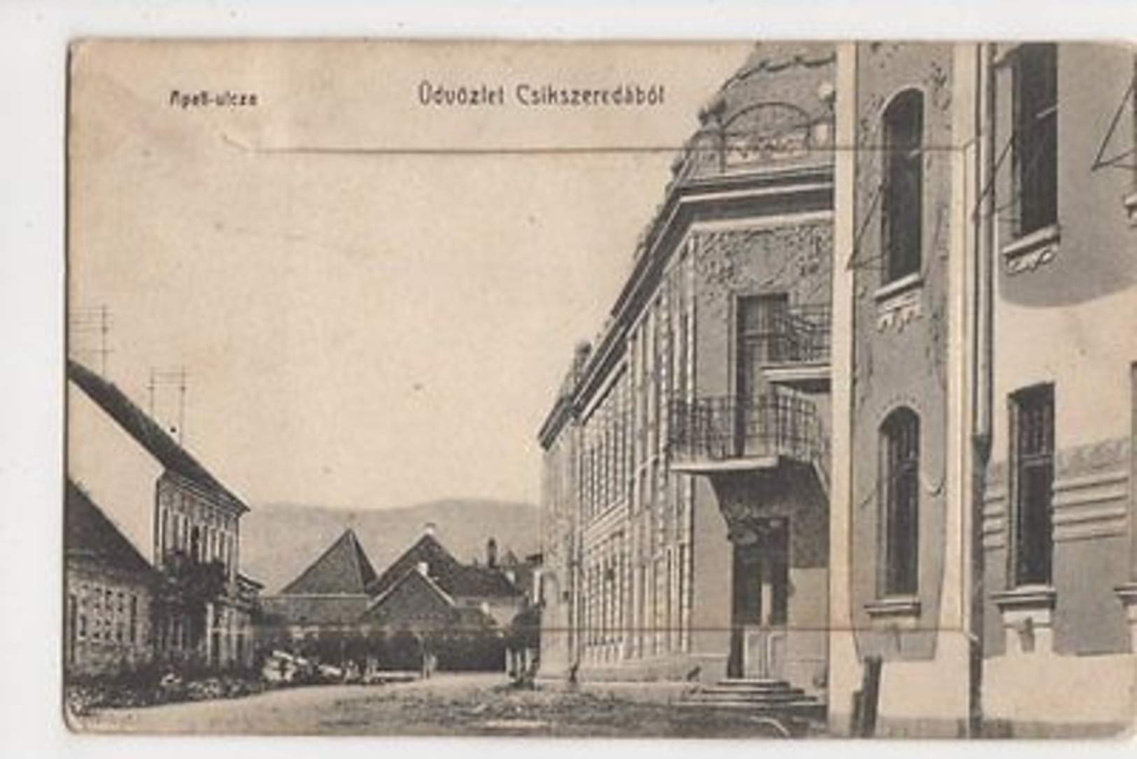 Hungary, Udvozlet Csikszeredabol Novelty Pull Out Postcard, B248 - Sonstige & Ohne Zuordnung