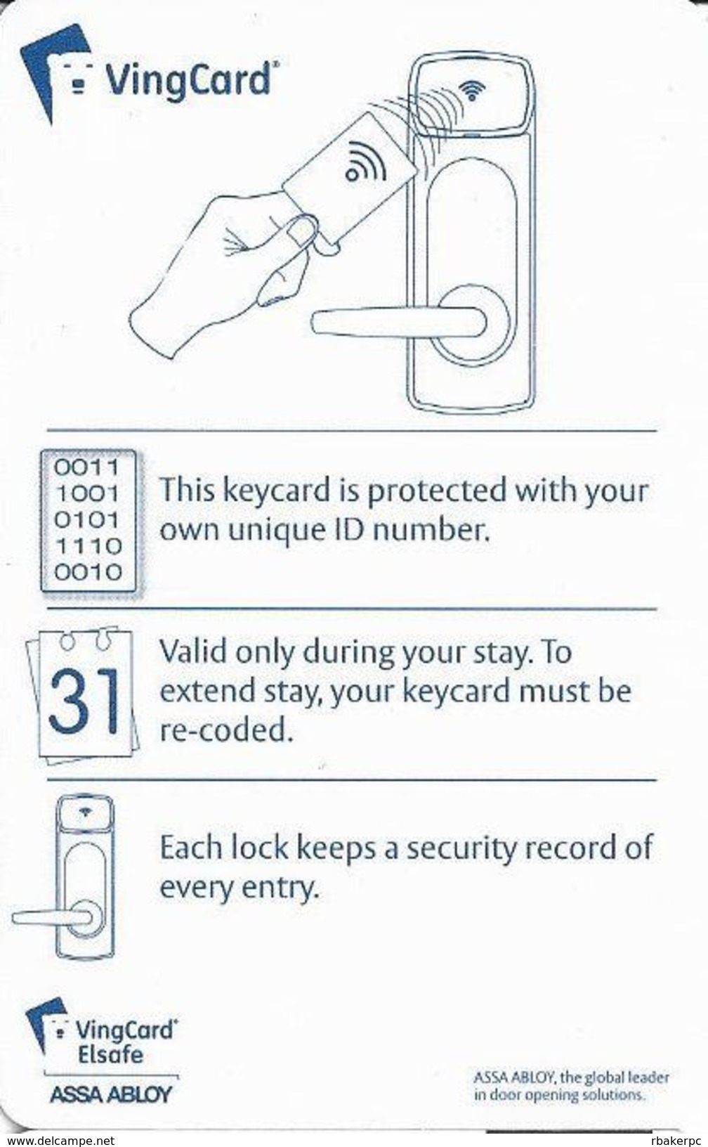 Down Town Grand Casino - Las Vegas, NV - RFID Hotel Room Key Card - Hotel Keycards