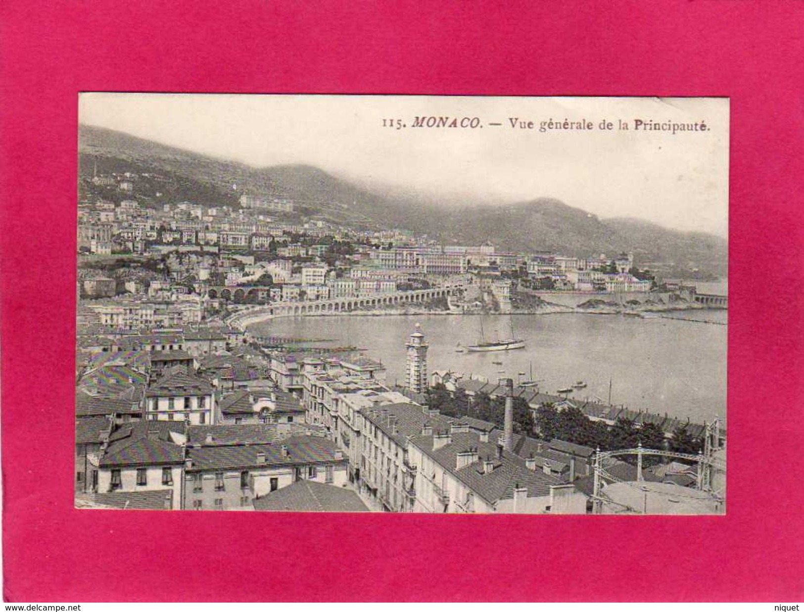 MONACO, Vue Générale De La Principauté, () - Kathedraal Van Onze-Lieve-Vrouw Onbevlekt Ontvangen