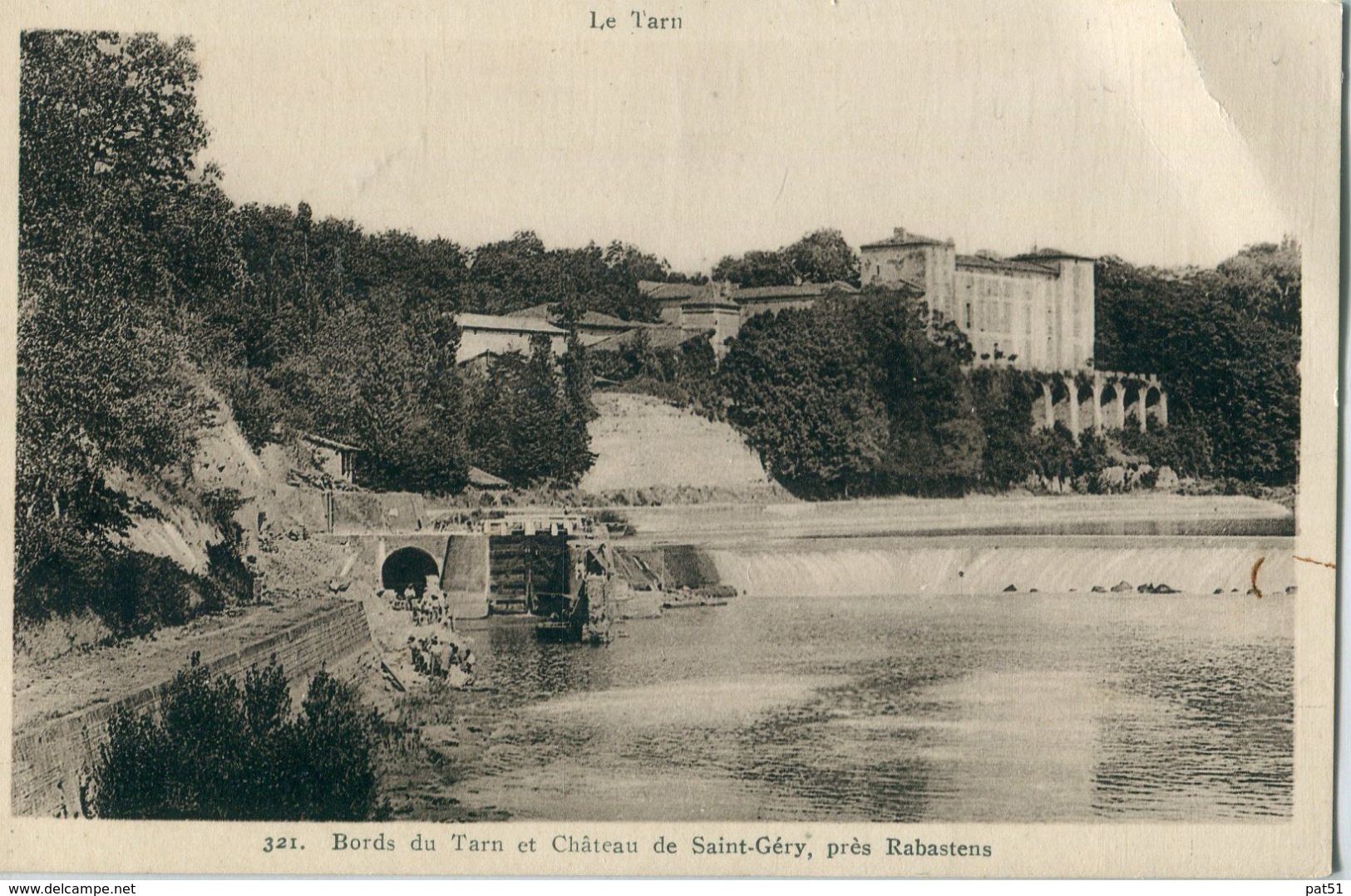 81 - Rabastens : Bords Du Tarn Et Château De St Géry - Rabastens