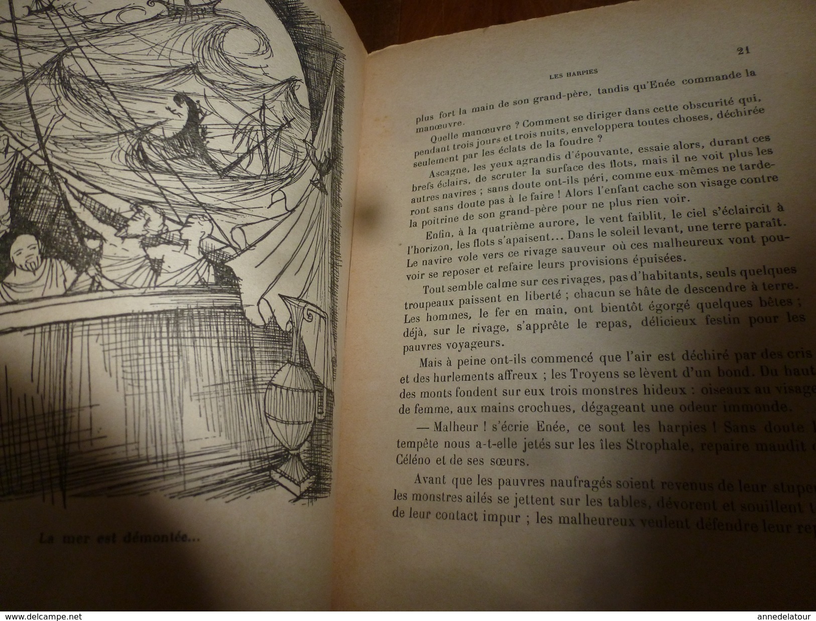 1962  LE GRAND VOYAGE DU PETIT ASCAGNE , contes et récits , par A. Deflassieux- Fitremann-   illustré par M. Ducourant