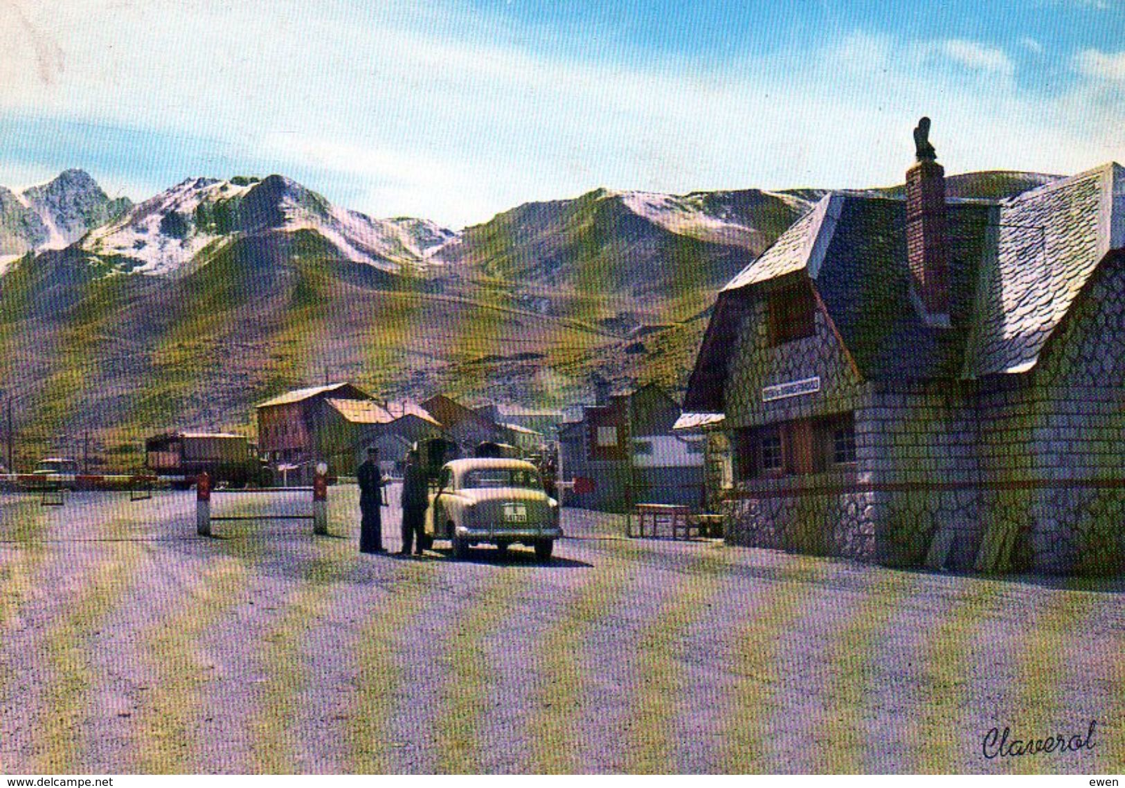 Frontière Franco-Andorrane. Avec Timbre La Sardane (Oblitérée 1963). - Andorra