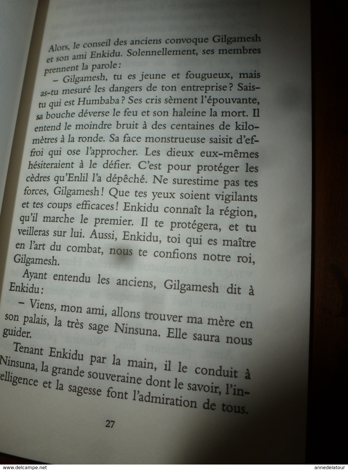 2010  LE RECIT DE GILGAMESH ,L'homme Qui Partit En Quête De La Vie Sans Fin. - Other & Unclassified