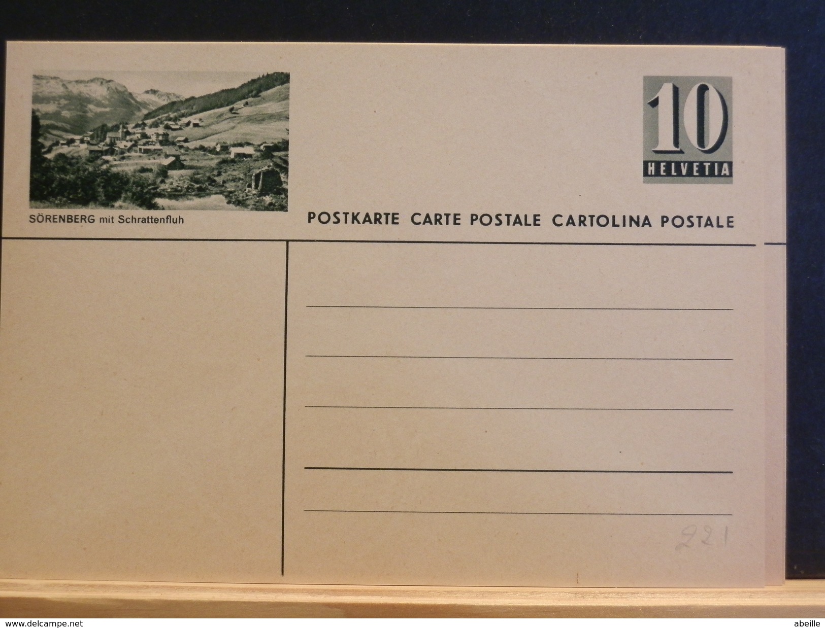 70/221  CARTE POSTALE ILLUSTRE - Interi Postali