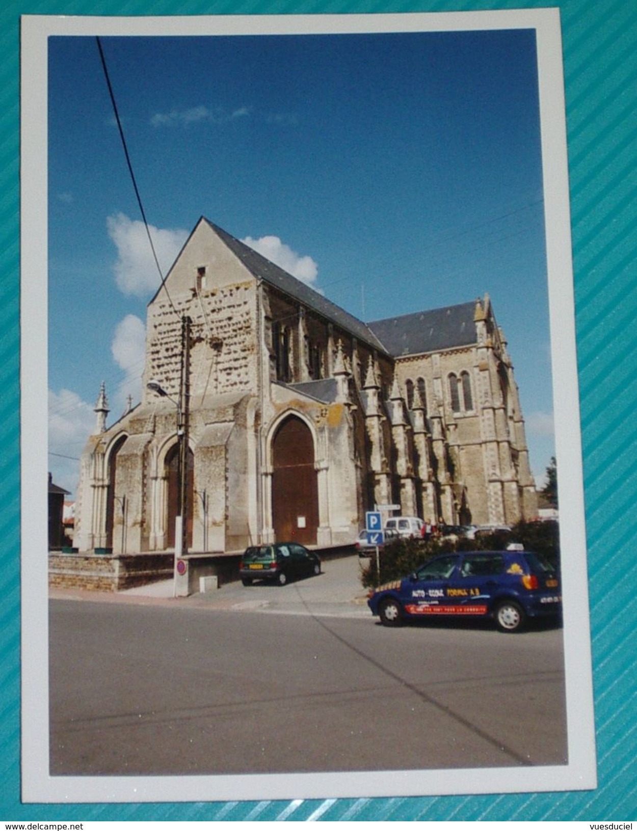 Challans Eglise Sainte Notre Dame De L'Assomption - Les Sables D'Olonne Vendée - CP Couleurs - Challans