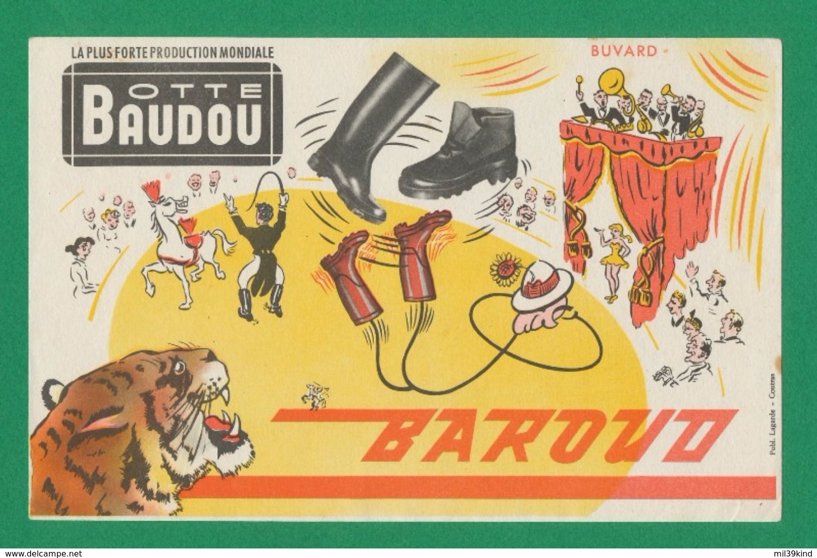 Buvard - BOTTE BAUDOU - BAROUD - B