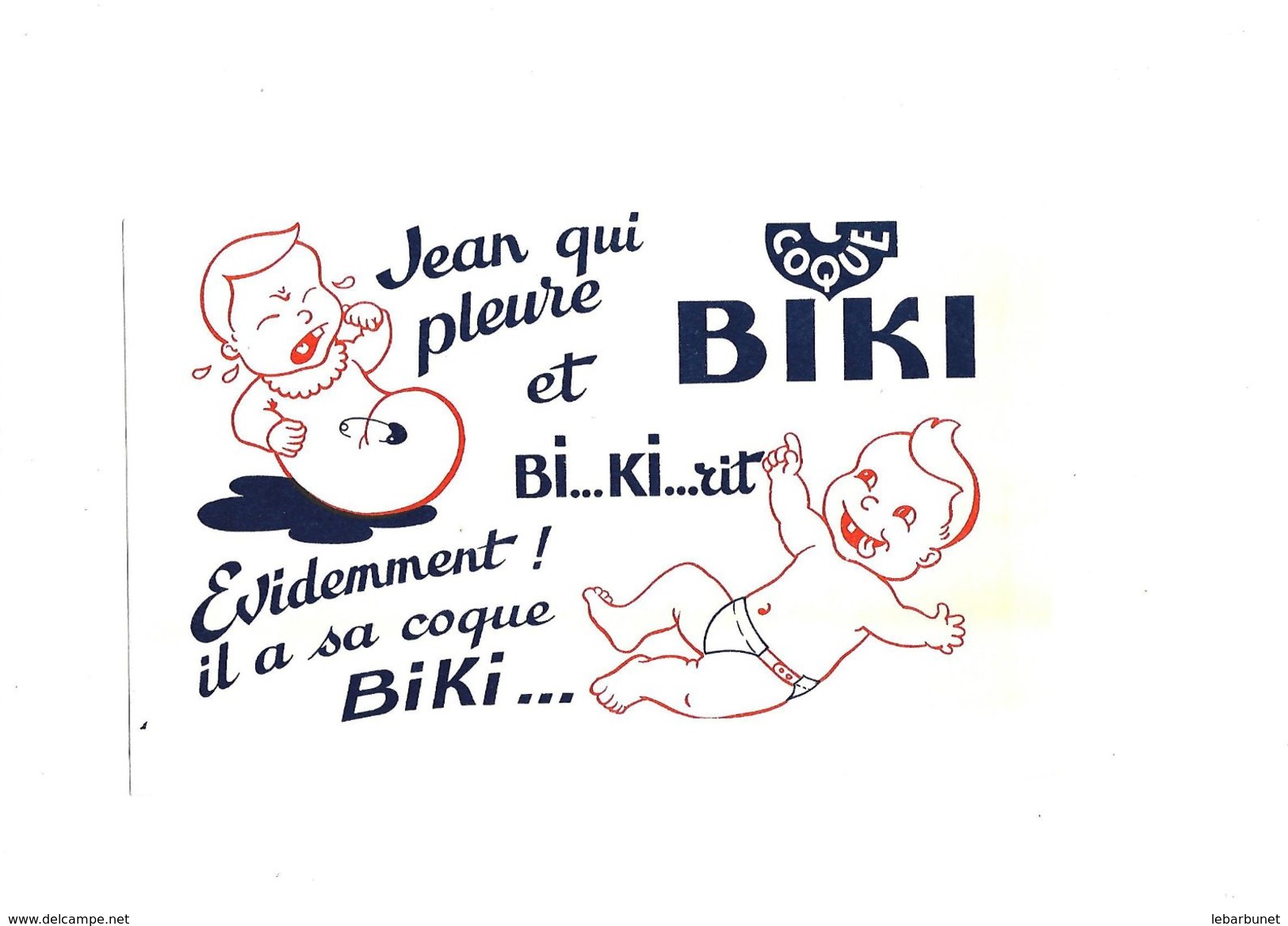 Buvard Biki Coque Pour Enfant - B