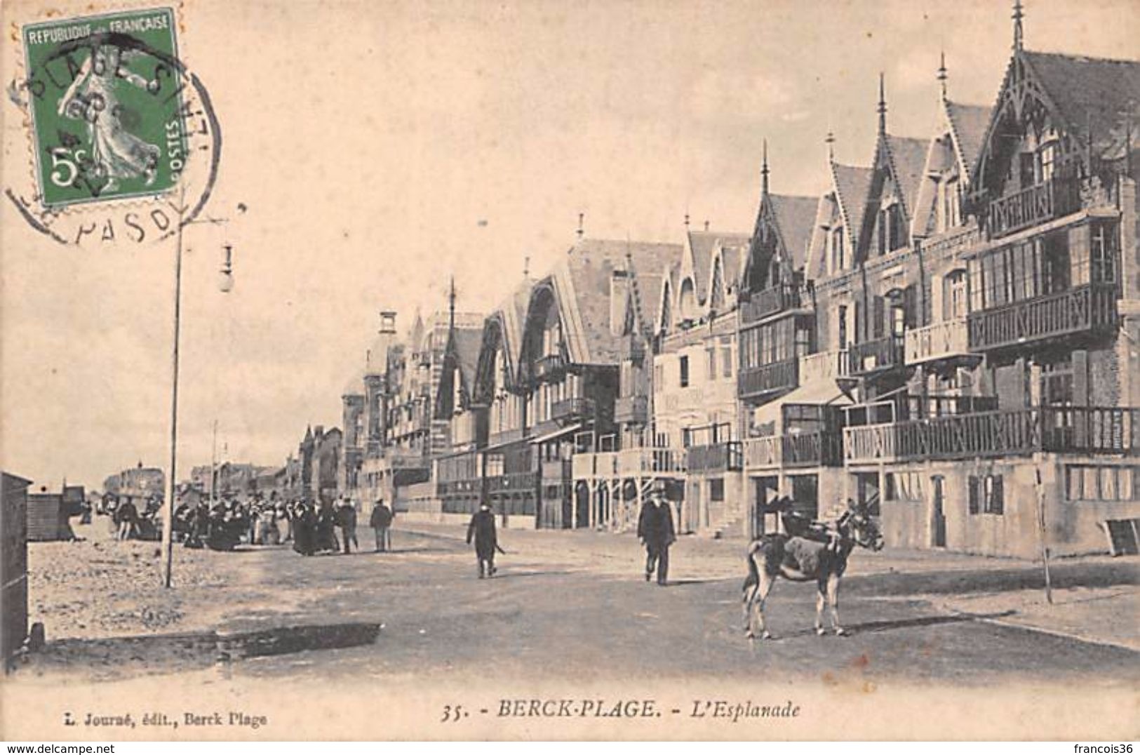 (62) Lot de 87 CPA - Pas de Calais - Berck Plage - bon état