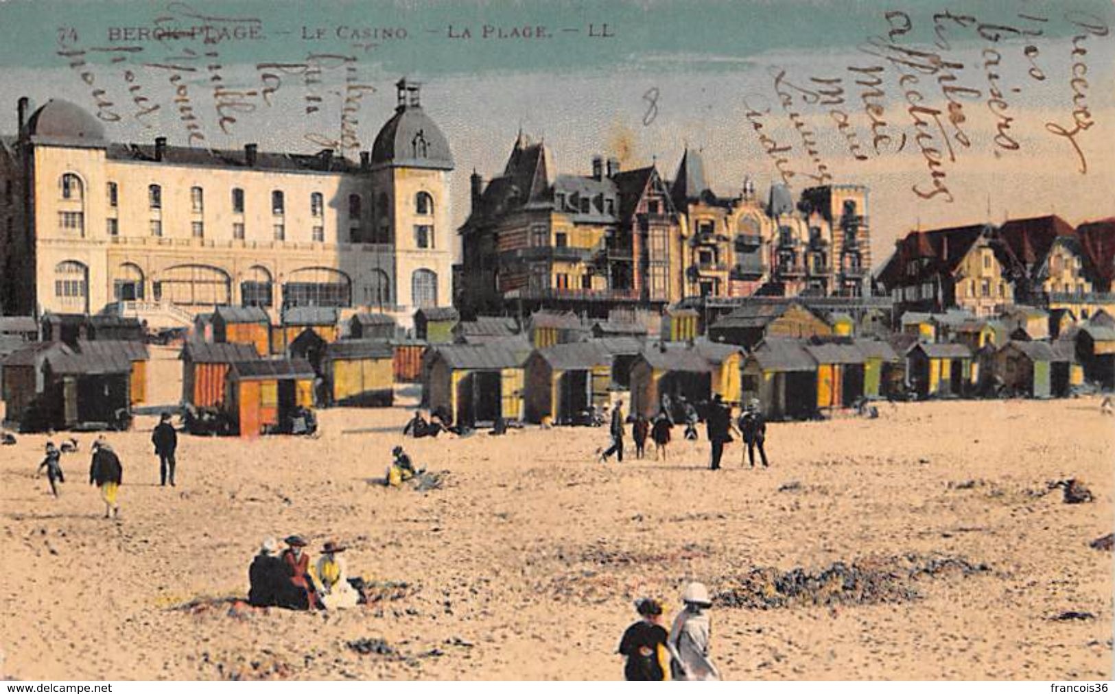 (62) Lot de 87 CPA - Pas de Calais - Berck Plage - bon état