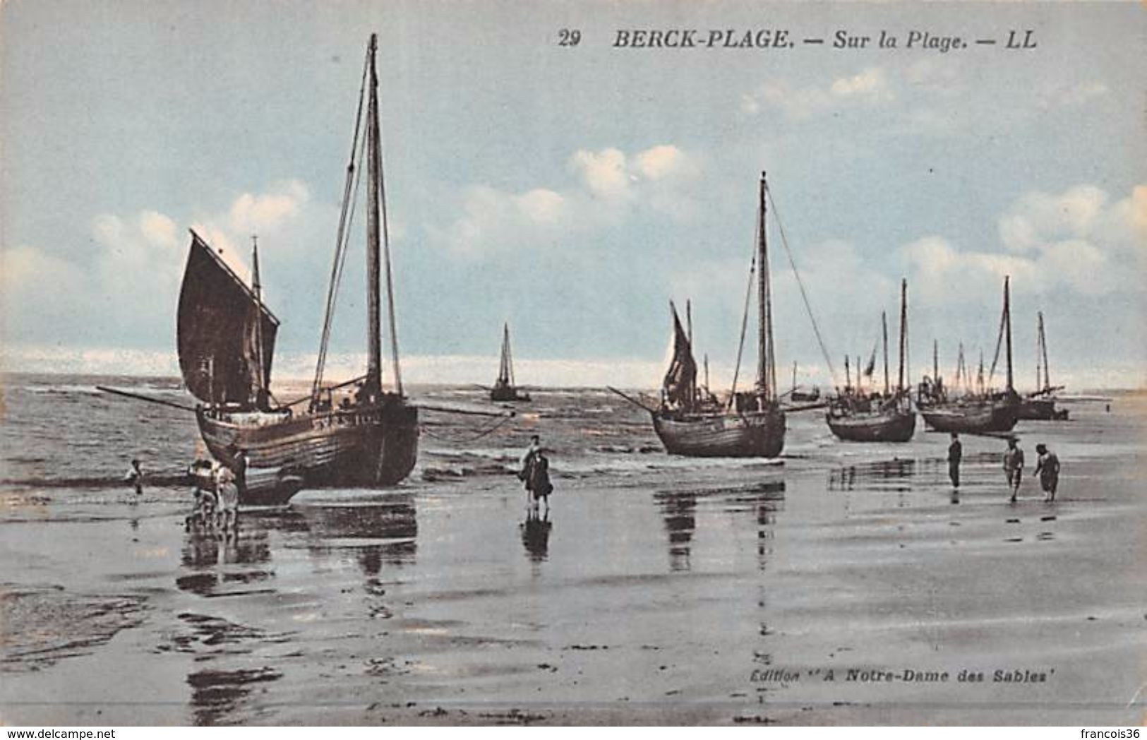 (62) Lot de 87 CPA - Pas de Calais - Berck Plage - bon état