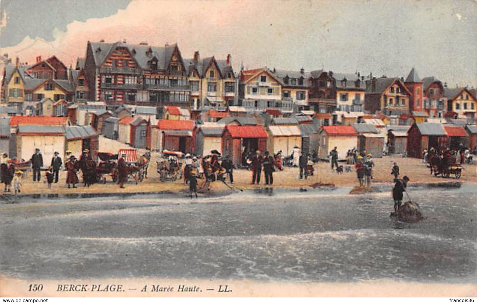 (62) Lot de 87 CPA - Pas de Calais - Berck Plage - bon état