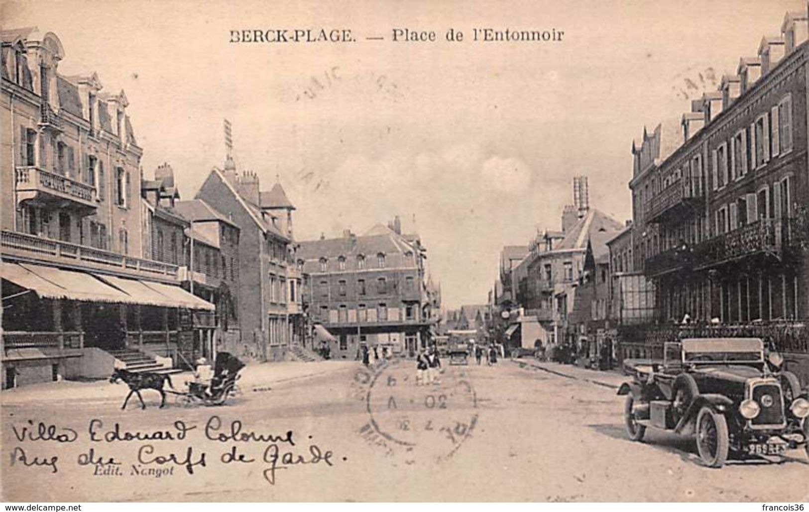 (62) Lot de 87 CPA - Pas de Calais - Berck Plage - bon état