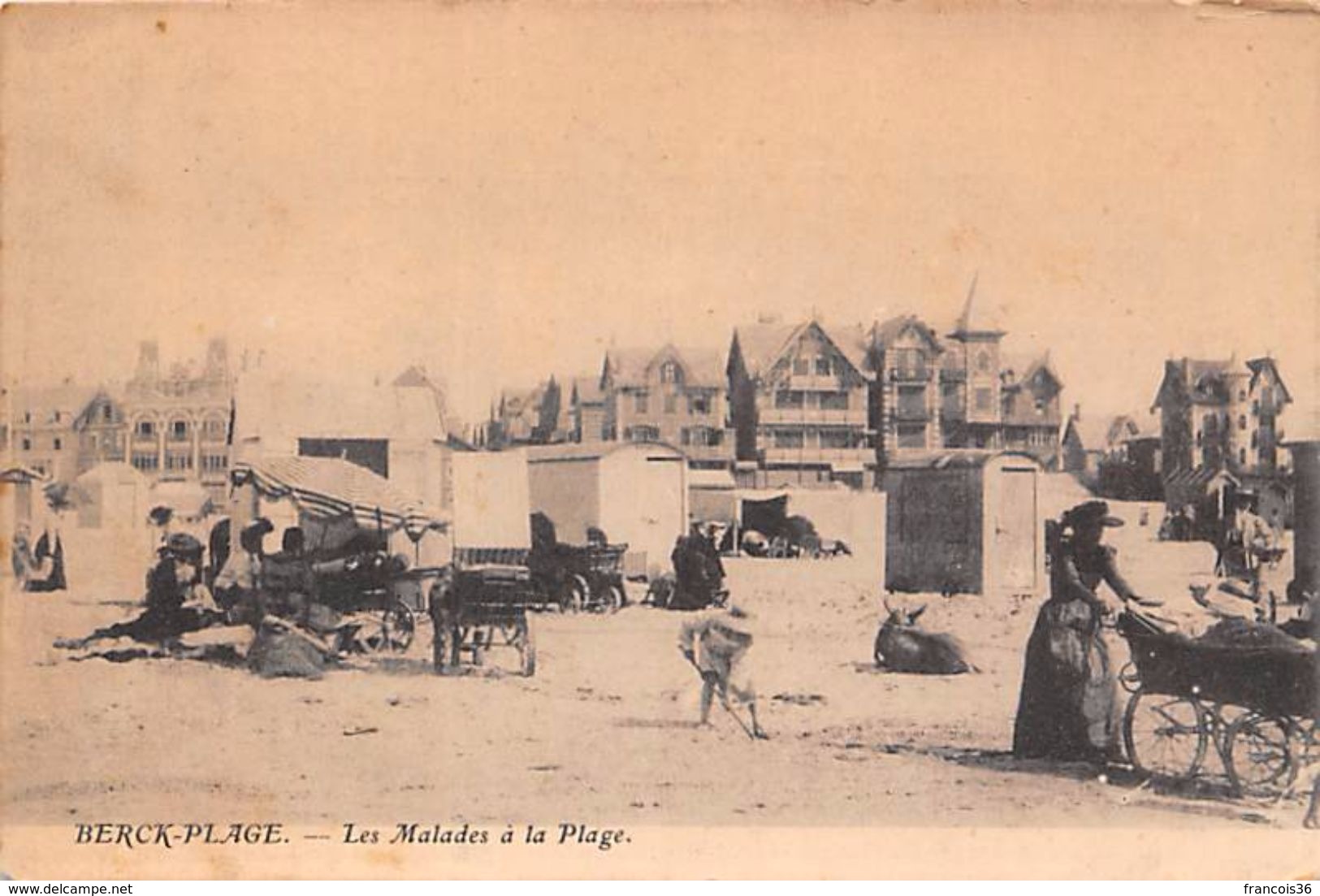 (62) Lot de 87 CPA - Pas de Calais - Berck Plage - bon état