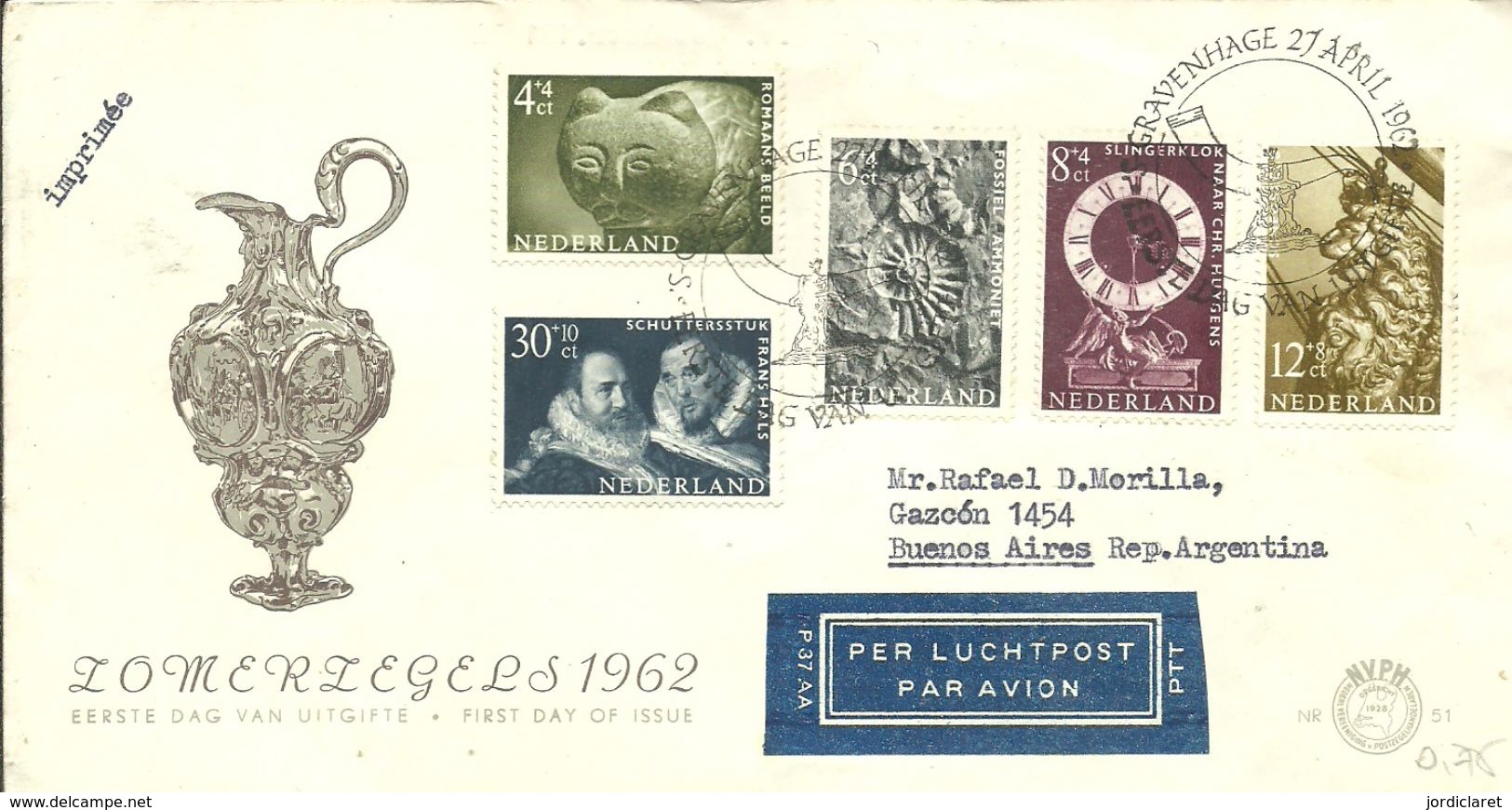 FDC 1962 - FDC