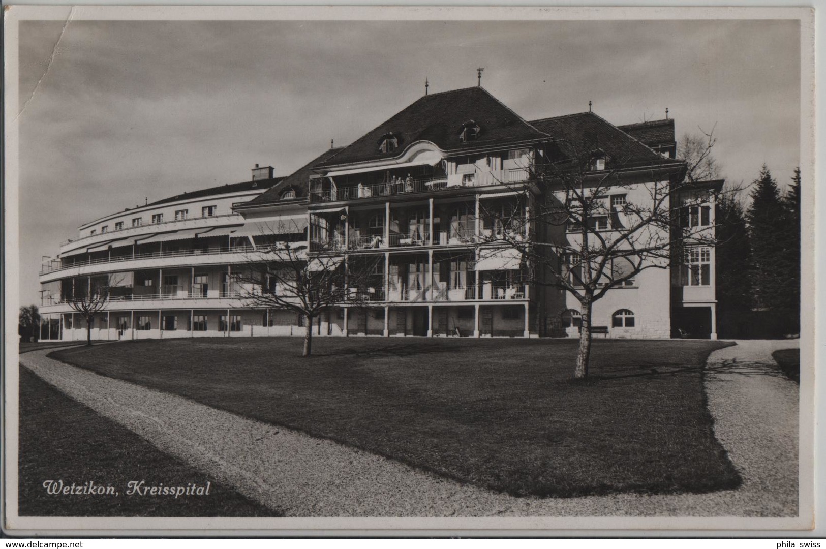 Wetzikon  Kreisspital - Animee - Photoglob No. 4837 - Wetzikon