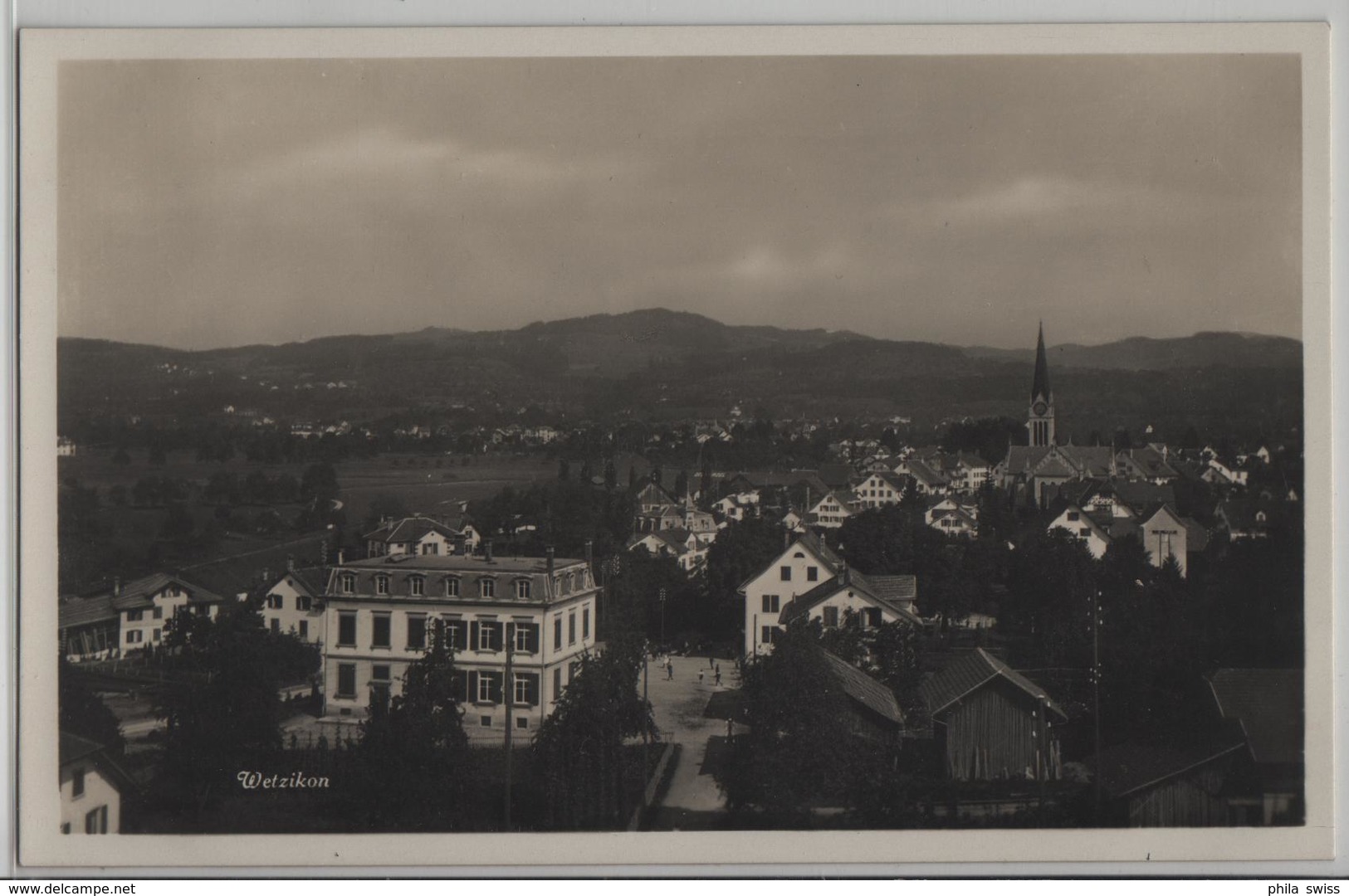 Wetzikon - Generalansicht - Photo: Guggenheim No. 16412 - Wetzikon