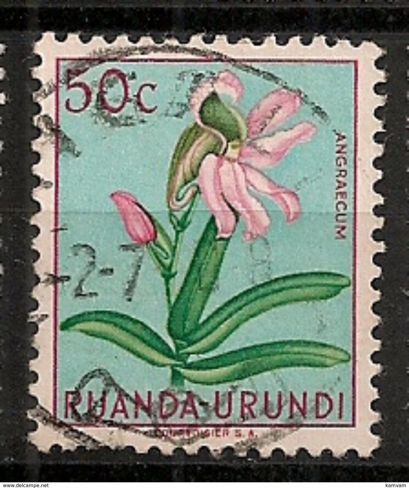 CONGO RUANDA URUNDI 182 KIGALI - Used Stamps