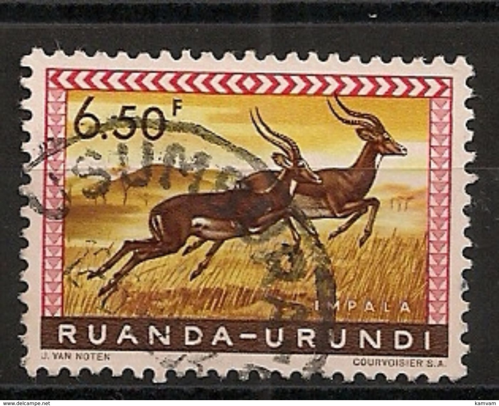 CONGO RUANDA URUNDI 214 USUMBURA - Gebruikt