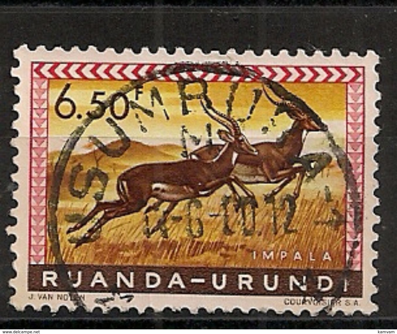 CONGO RUANDA URUNDI 214 USUMBURA - Gebraucht