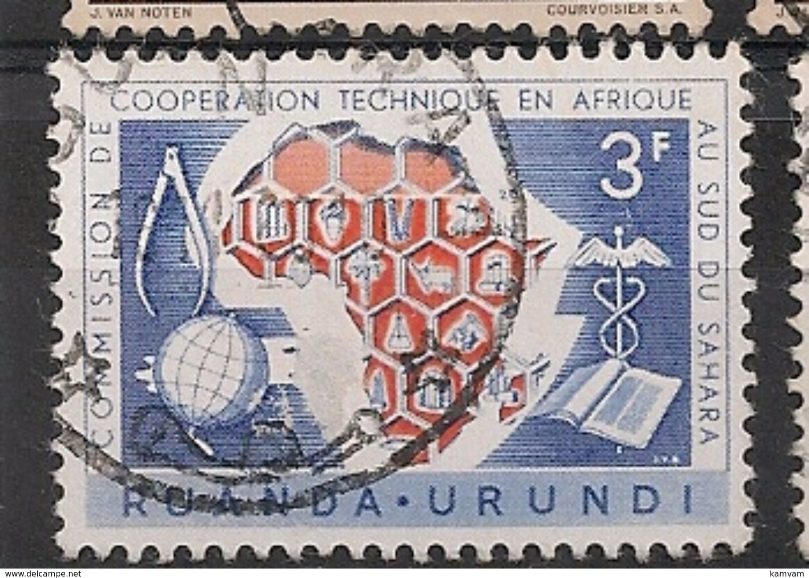 CONGO RUANDA URUNDI 217 USUMBURA - Used Stamps