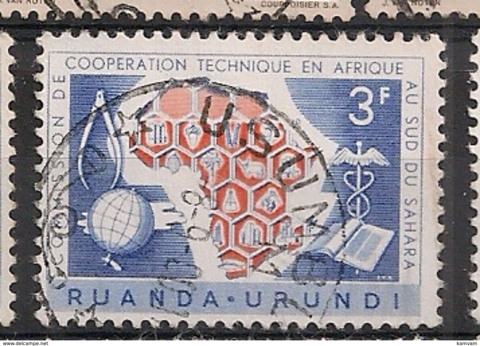 CONGO RUANDA URUNDI 217 USUMBURA - Usati