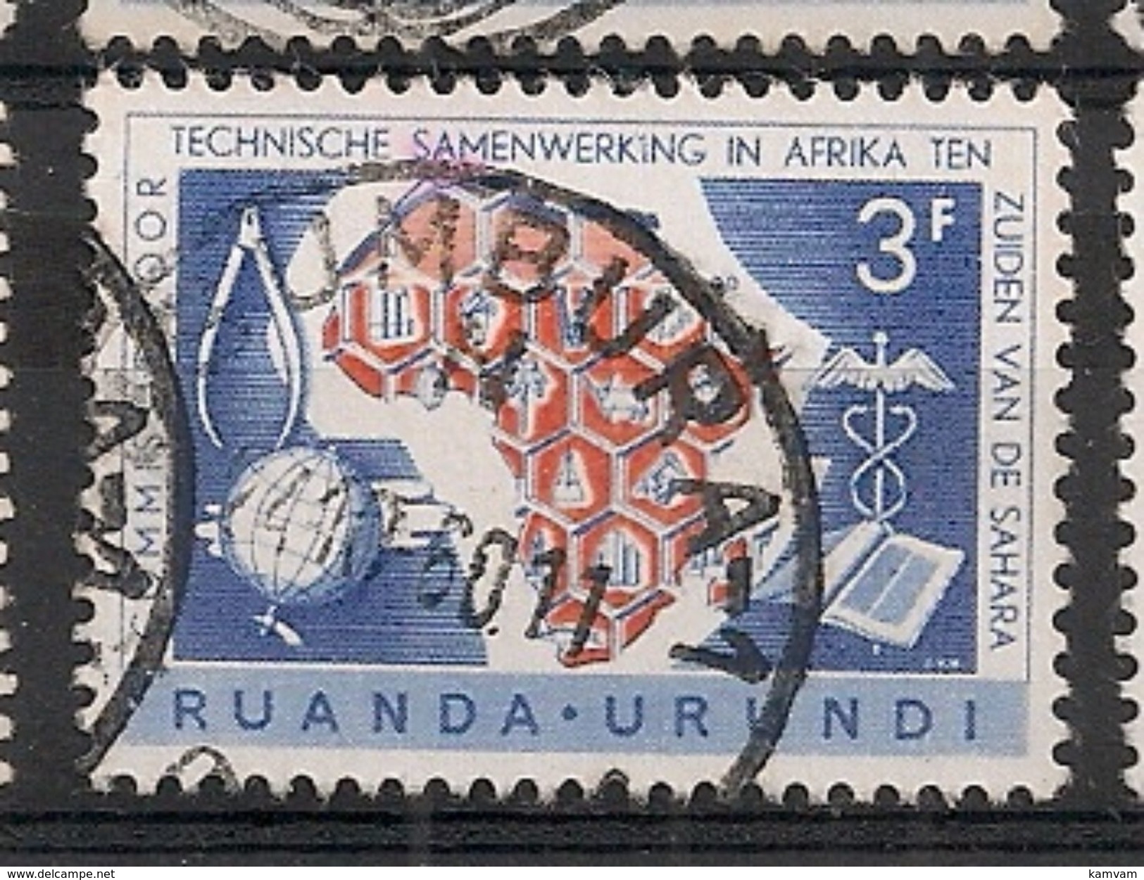 CONGO RUANDA URUNDI 218 USUMBURA - Usati