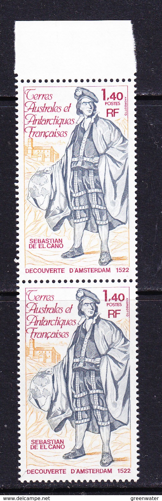 TAAF 1979 Decouverte D'Amsterdam/Sabastian De El Cano 1v  (pair) ** Mnh (36404A) - Ongebruikt