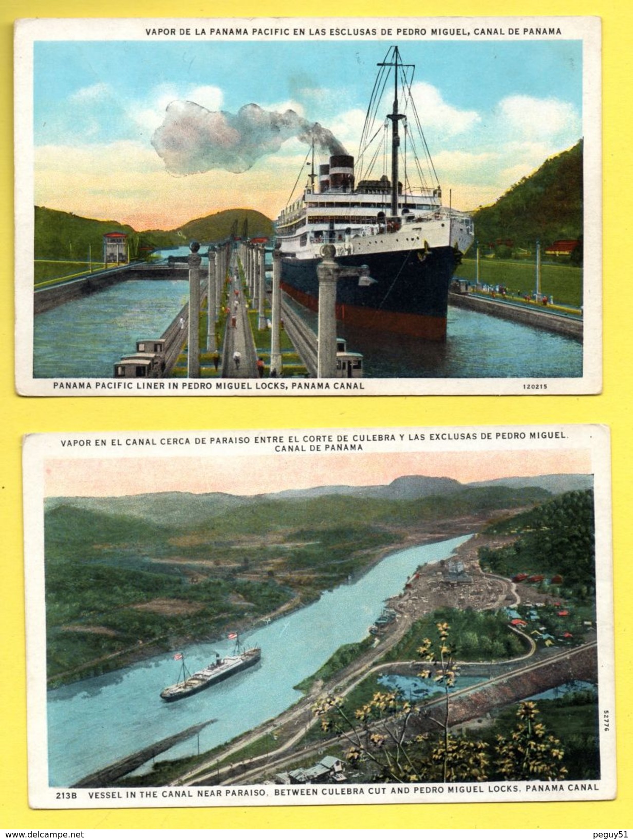 Panama. Canal De Panama. Lot De 3 Cartes. Voir Descriptions - Panama