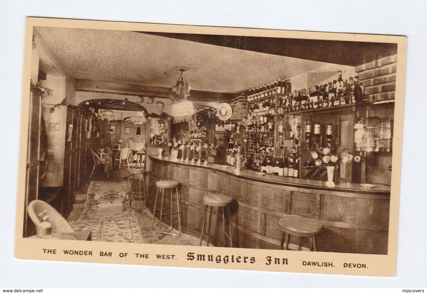 Old Postcard Inside SMUGGLERS INN DAWLISH - Other & Unclassified