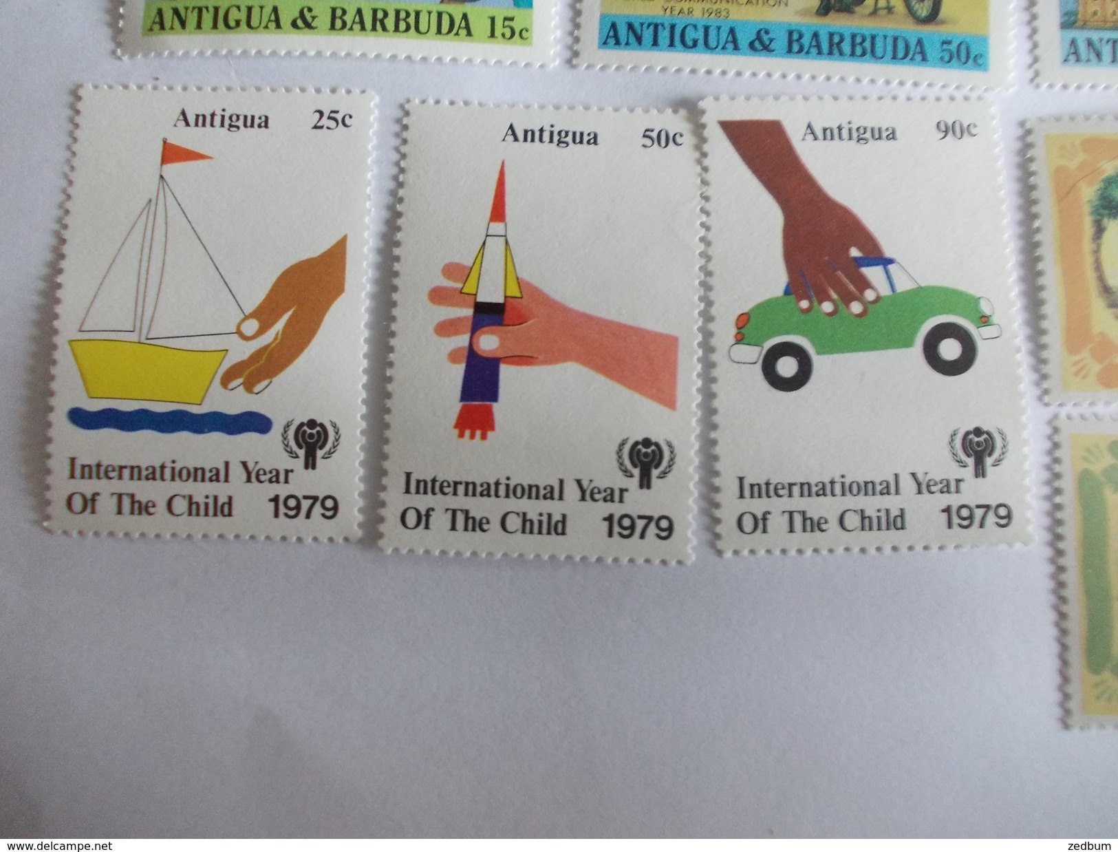 TIMBRE Antigua Et Barbuda Barbades Valeur Mini 16.40 &euro; - Antigua Et Barbuda (1981-...)