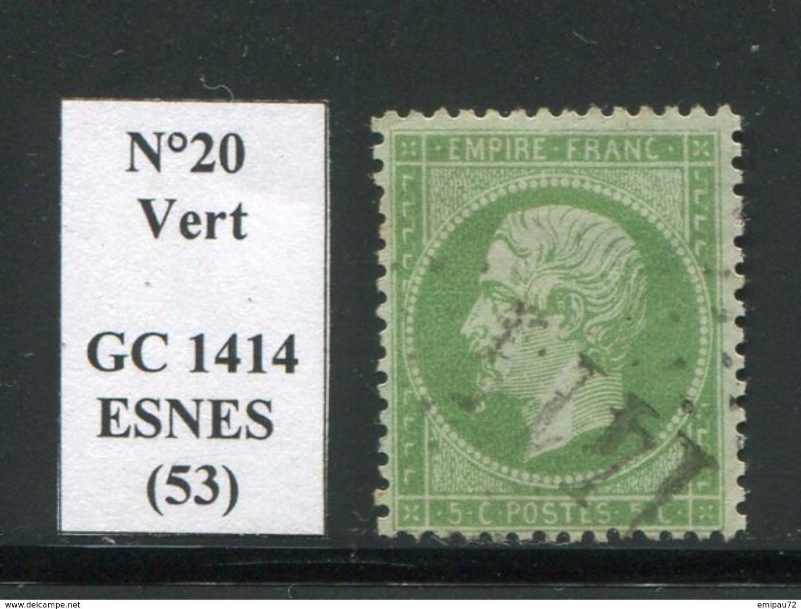 FRANCE- Y&T N°20- GC 1414 (ESNES 53) - Autres & Non Classés