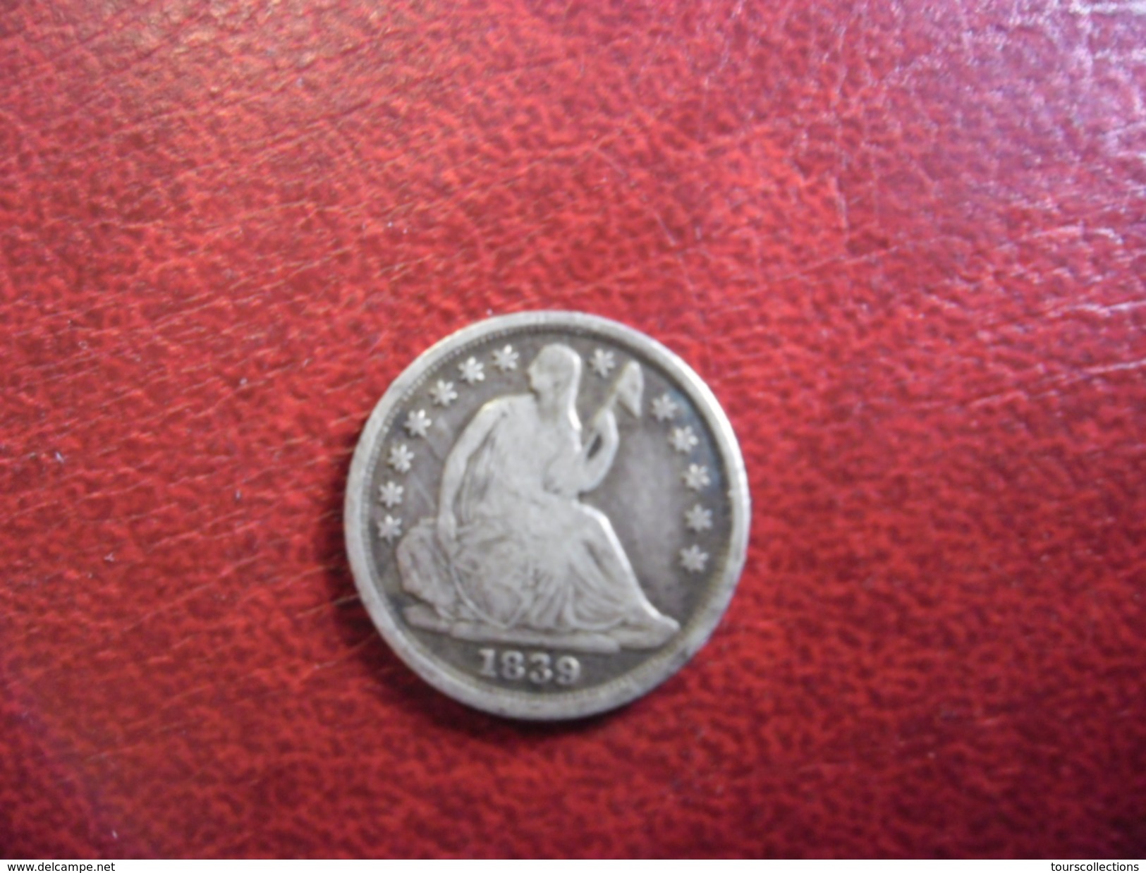 USA @ HALF DIMES (5 Cents) 1839 O New Orleans Silver Argent Liberté Assise - Seated Liberty V.F - Half Dime