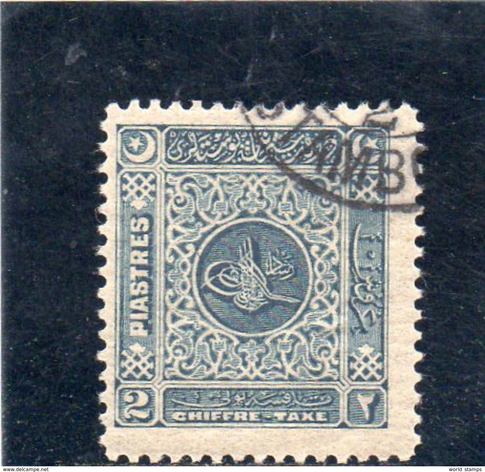 TURQUIE 1914 O - Strafport