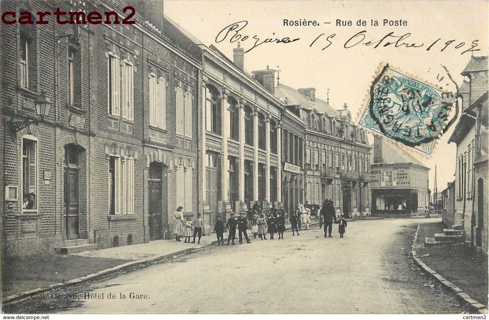 ROSIERE RUE DE LA POSTE 80 - Rosieres En Santerre