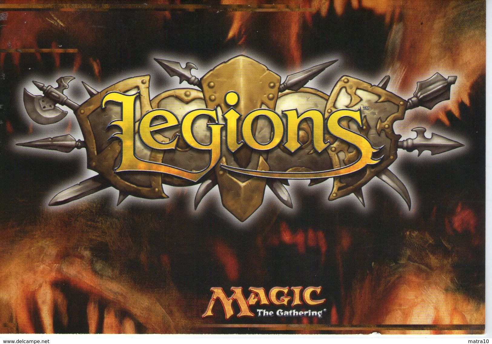 MAGIC THE GATHERING LEGIONS PRE RELEASE TOURNAMENTS 2003 WIZARDS OF THE COAST - Giochi, Giocattoli