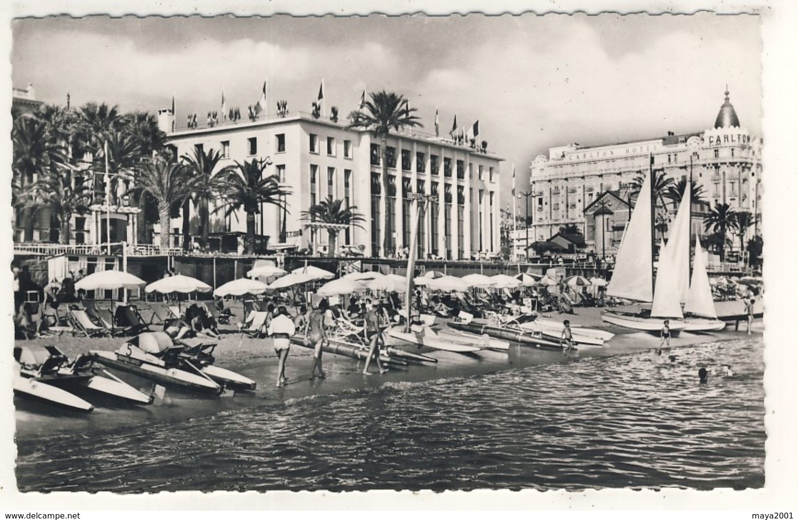 LOT  DE 45 CARTES  POSTALES  ANCIENNES  DE  CANNES  06  N88