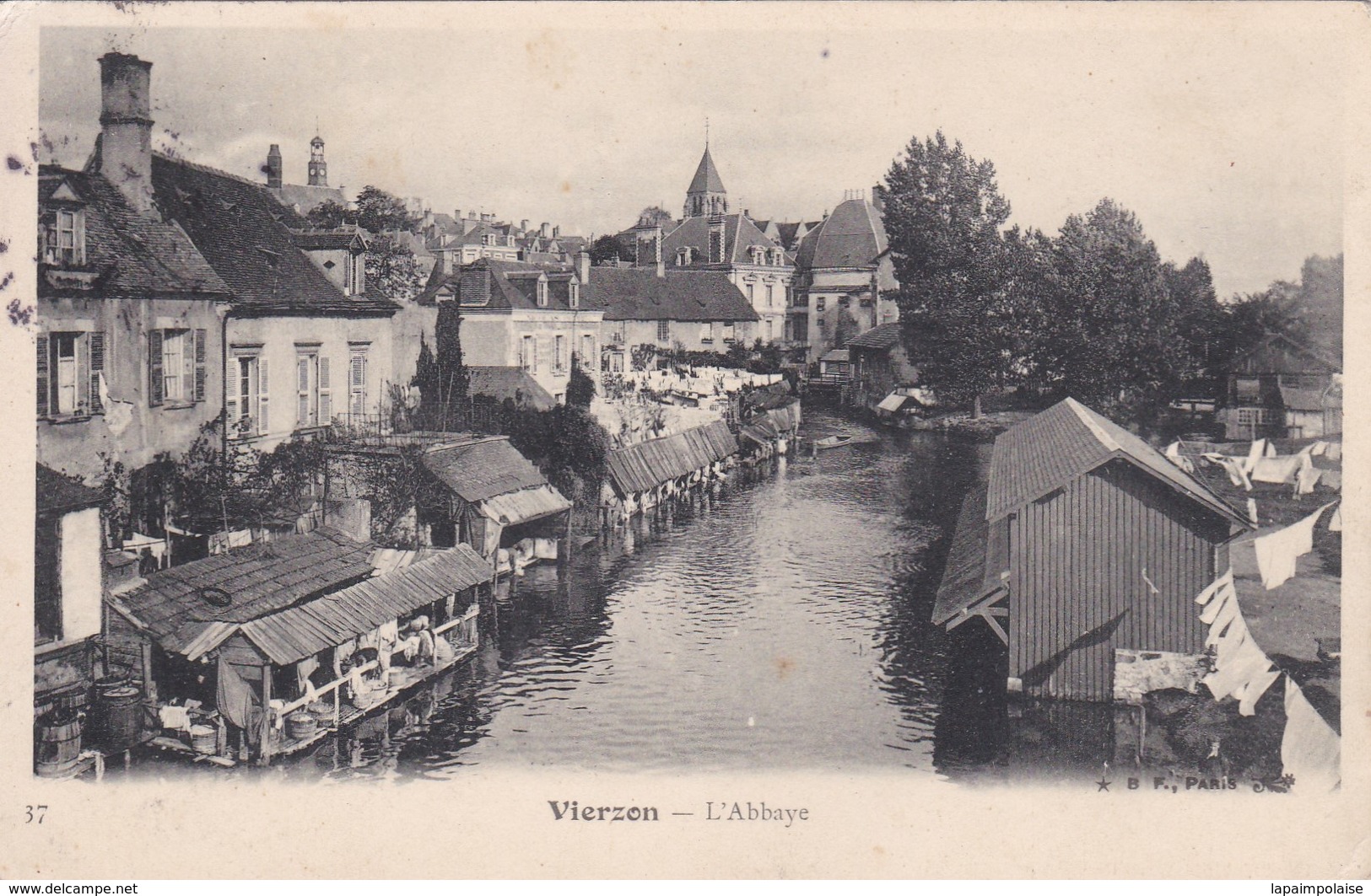 [18] Cher > Vierzon L'abbaye Bateaux Lavoir Et Lavandieres - Vierzon