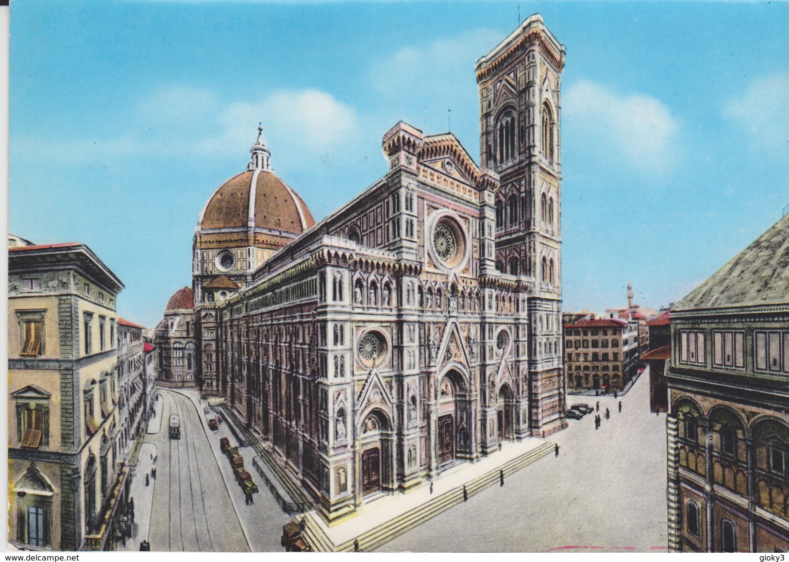 FIRENZE DUOMO 1963 TARGHETTA POSTALE - Firenze