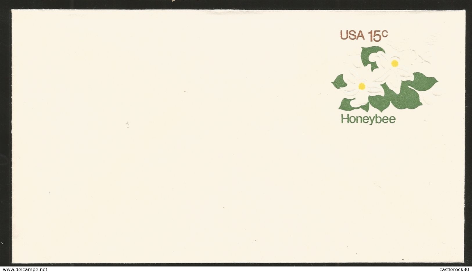 J) 2007 UNITED STATES, HONEYBEE, FLOWERS, POSTAL STATIONARY - Altri & Non Classificati