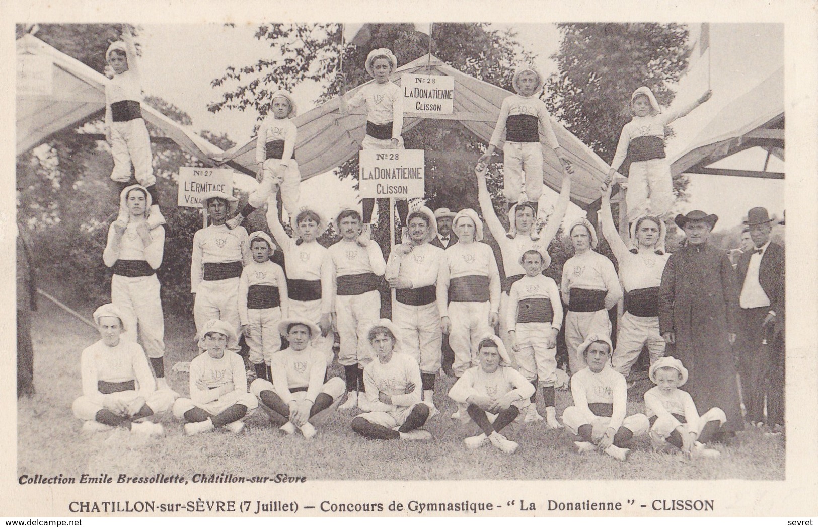 CLISSON. - Concours De Gymnastique " La Donatienne" à CHATILLON SUR SEVRE - Clisson