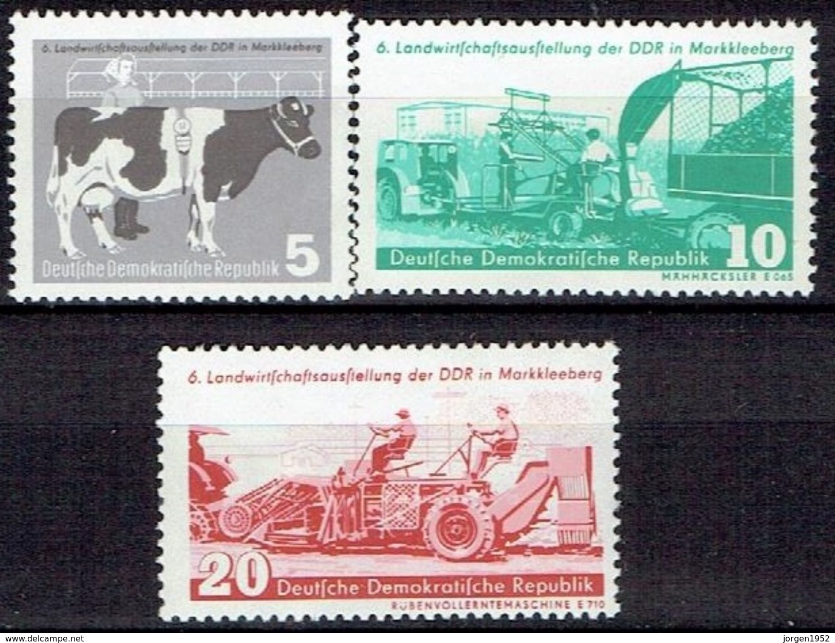 GERMANY  #  FROM 1958 STAMPWORLD 374-376* - Ungebraucht