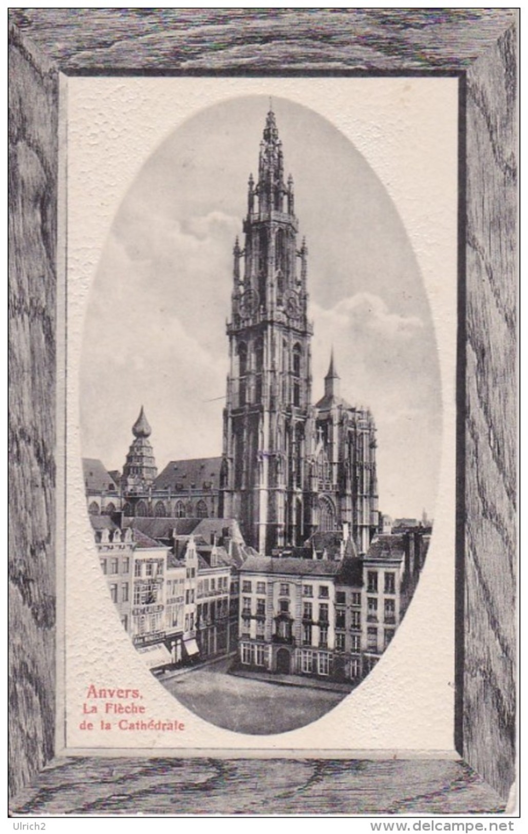 AK Anvers - La Flêche De La Cathédrale - Feldpost Armierungs-Bataillon (1. Württ.) Nr. 59 - 1915 (23831) - Antwerpen