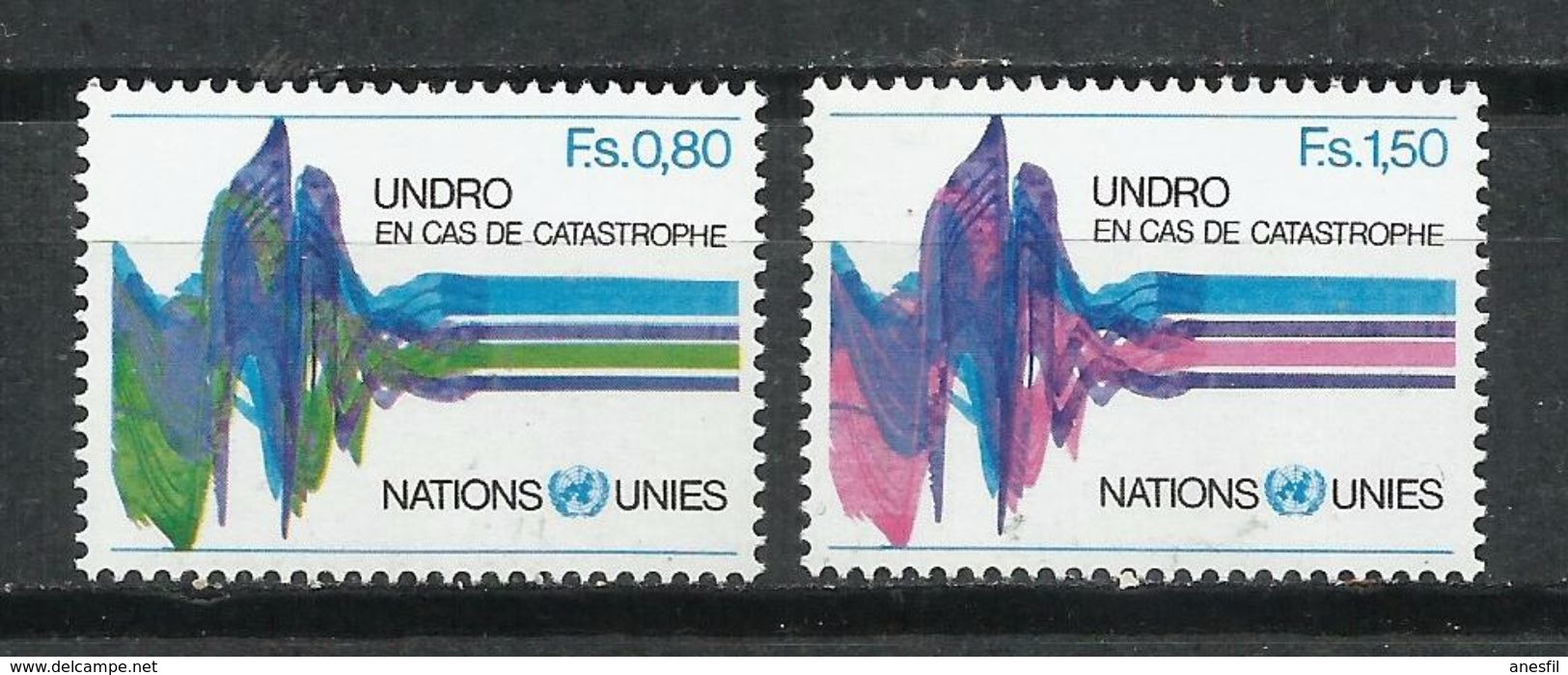 Naciones Unidas_1978_Sismografo, Grabacion De Terremoto. - ONU