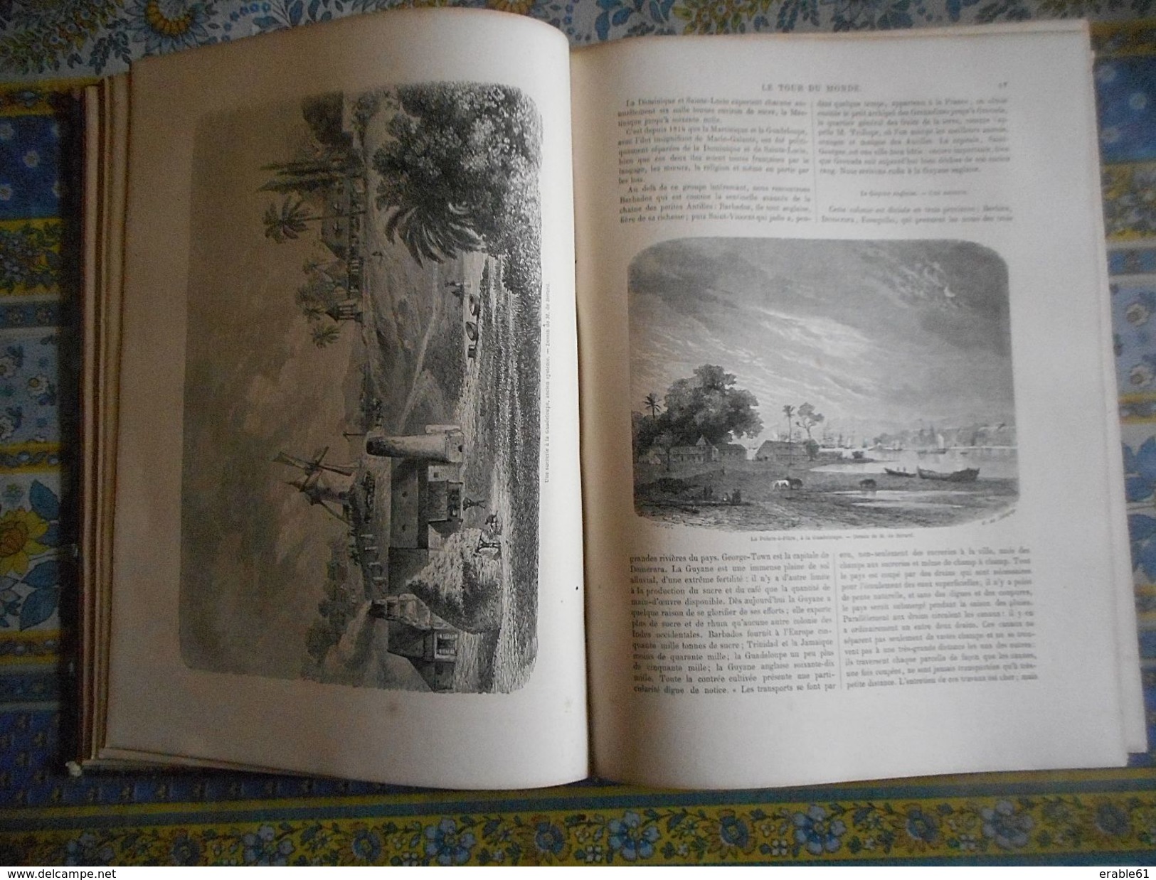 LE TOUR DU MONDE  Sem2 1860 CHARTON SICILE PERSE CUBA DAUPHINE GALAPAGOS DARWIN AFRIQUE CALIFORNIE BIRMANIE AVA ETC.. - 1801-1900