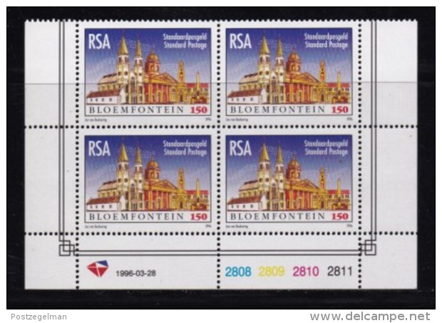 RSA, 1996, MNH Stamps In Control Blocks, MI 992, Bloemfontein, X735 - Unused Stamps