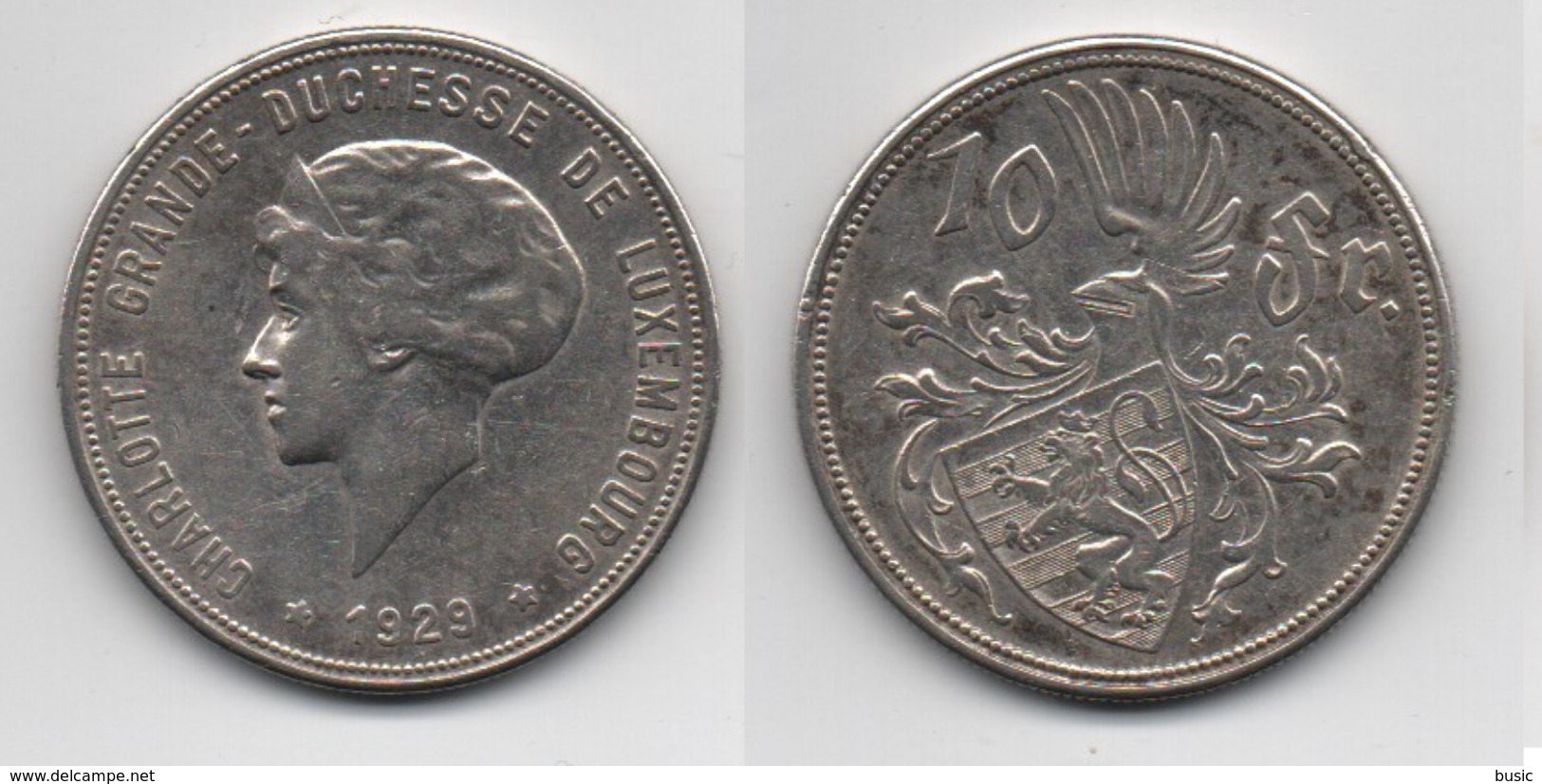 + LUXEMBOURG  +  10 FRANCS 1929 + - Luxembourg