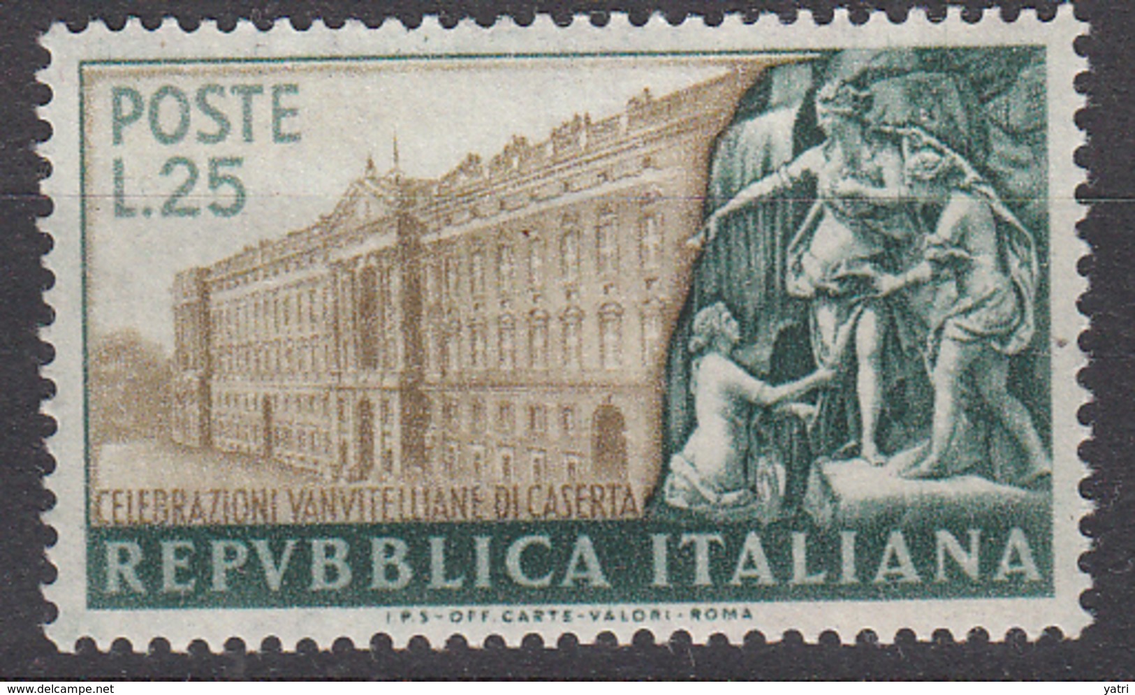 Italia - 1952 - Celebrazioni Vanvitelliane ** - 1946-60: Nuovi