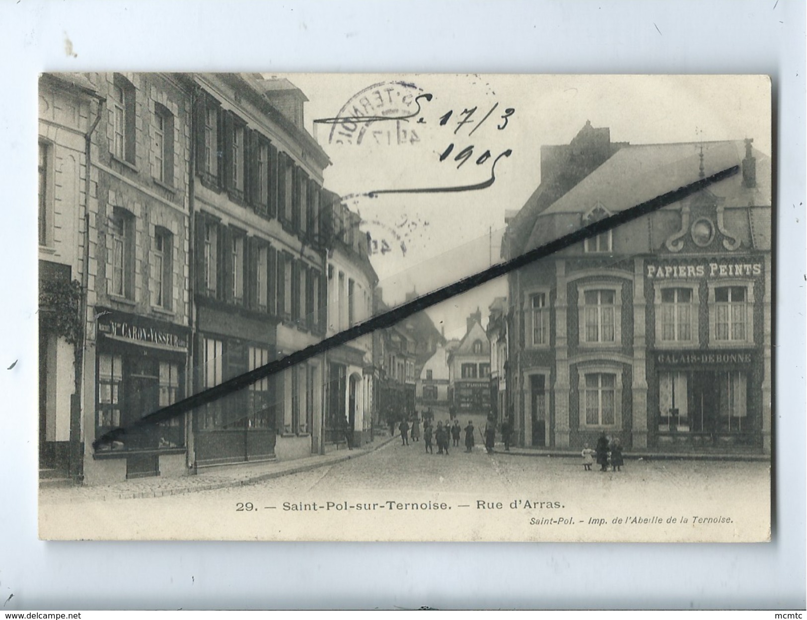 CPA - 29 - Saint Pol Sur Ternoise - Rue D'Arras - Saint Pol Sur Ternoise