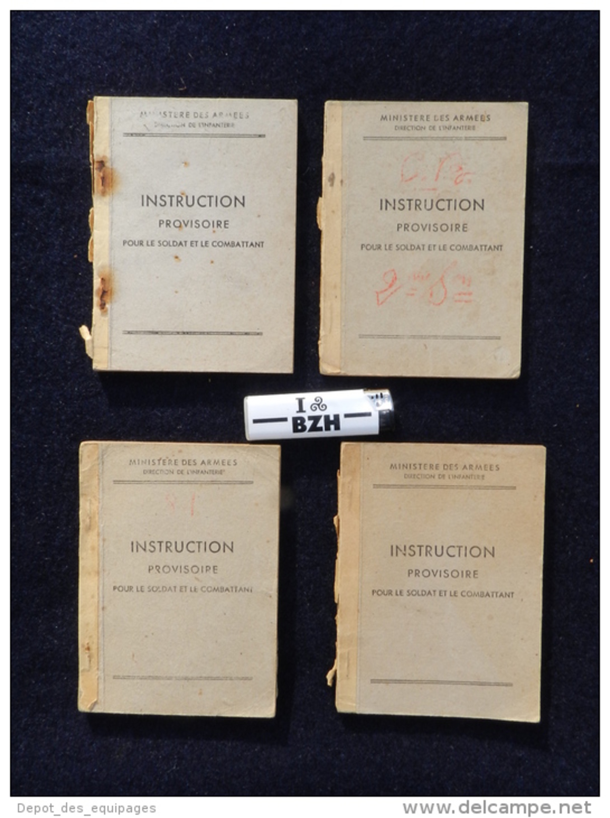 INSTRUCTION POUR LE SOLDAT ET LE COMBATTANT 1946 - Dokumente