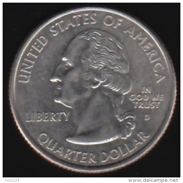 USA -  2007 Circulating 25&cent; Coin, Wyoming - 1999-2009: State Quarters